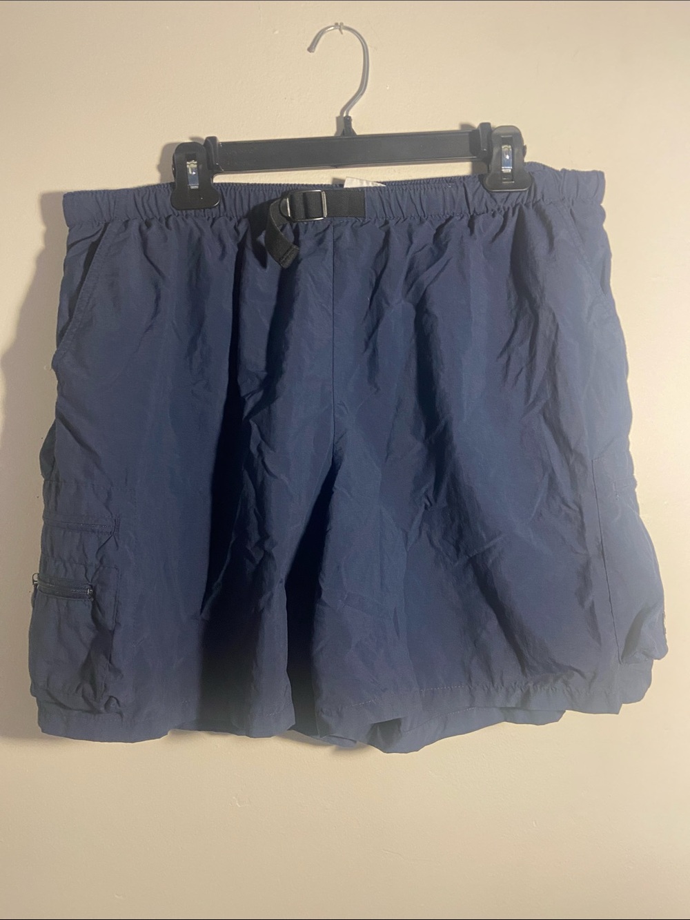 Athletic Navy Women's Elastic-Waist Shorts